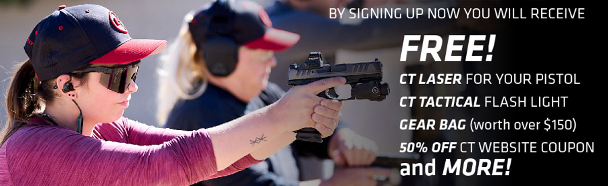 free laser, light, gear bag, and more